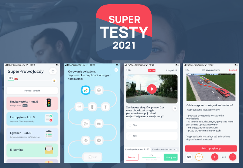 Testy na prawo jazdy 2021 – oficjalna baza pytań!