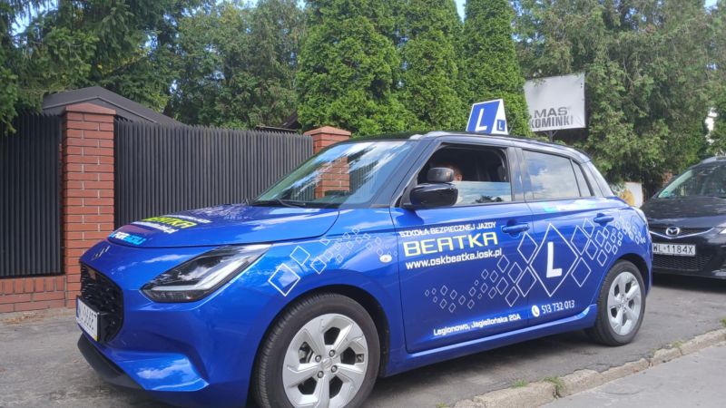 Nowe SUZUKI SWIFT na egzaminie w WORD Odlewnicza  już od września 2025r.