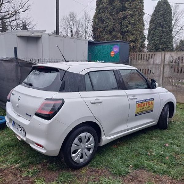 NOWY POJAZD EGZAMINACYJNY SUZUKI