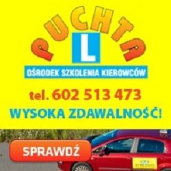 Ośrodek Szkolenia Kierowców Puchta – reklama