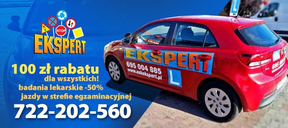 Nauka Jazdy Ekspert – reklama