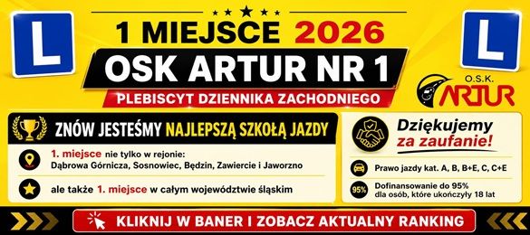 ARTUR Ośrodek Szkolenia Kierowców – reklama