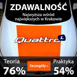 Quattro Nauka Jazdy – reklama