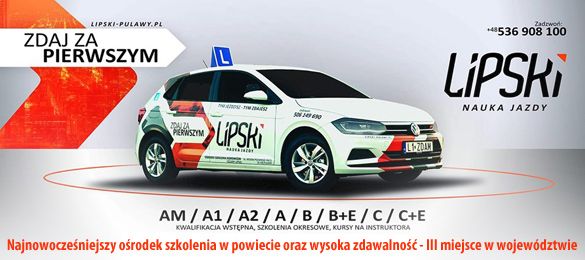Ośrodek Szkolenia Kierowców Cezary Lipski – reklama