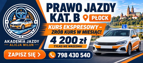 Akademia Jazdy Alicja Milun – reklama