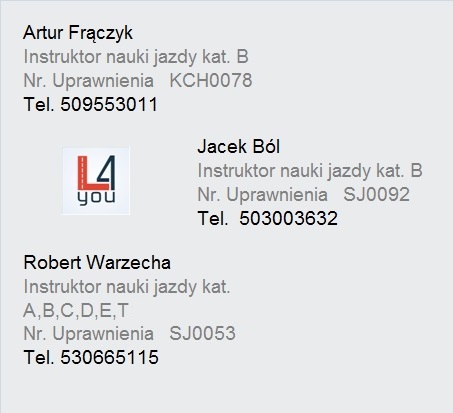 L4YOU Ośrodek Szkolenia Kierowców — zdjęcie 5