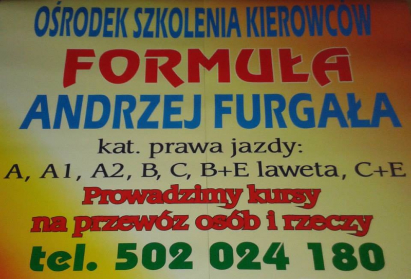 OSK Formuła Andrzej Furgała — zdjęcie 1