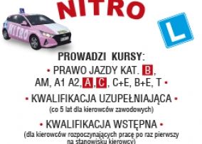 NITRO Kat. A, B, B+E, AM, A1, A2, C, C+E — zdjęcie 16
