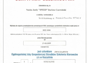 SPEED Nauka Jazdy Dariusz Czerwiński — zdjęcie 3