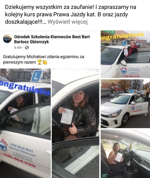 OSK "Best" Bart Bartosz Gbiorczyk — zdjęcie 5
