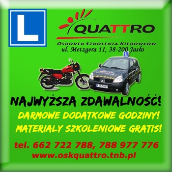 Quattro. Ośrodek szkolenia kierowców — zdjęcie 1