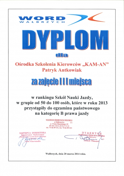 KAM-AN SZKOŁA JAZDY — zdjęcie 3