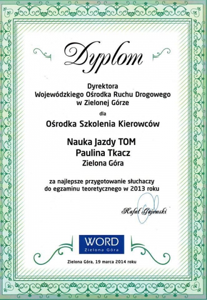 Nauka Jazdy TOM — zdjęcie 3